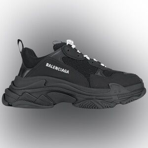 Balenciaga Men's Triple Black Sneakers